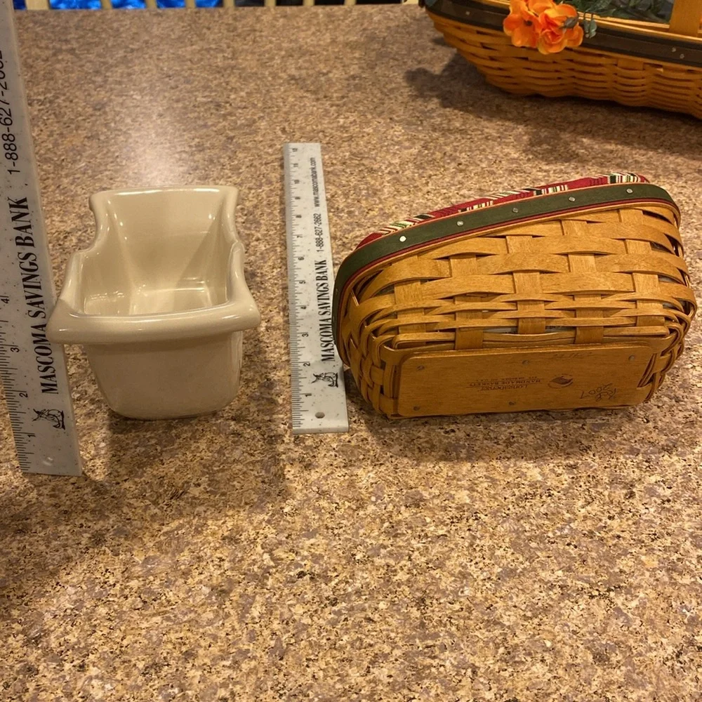 Longaberger sleigh basket